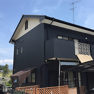 岐阜の塗装屋エスエスホームの外壁板金