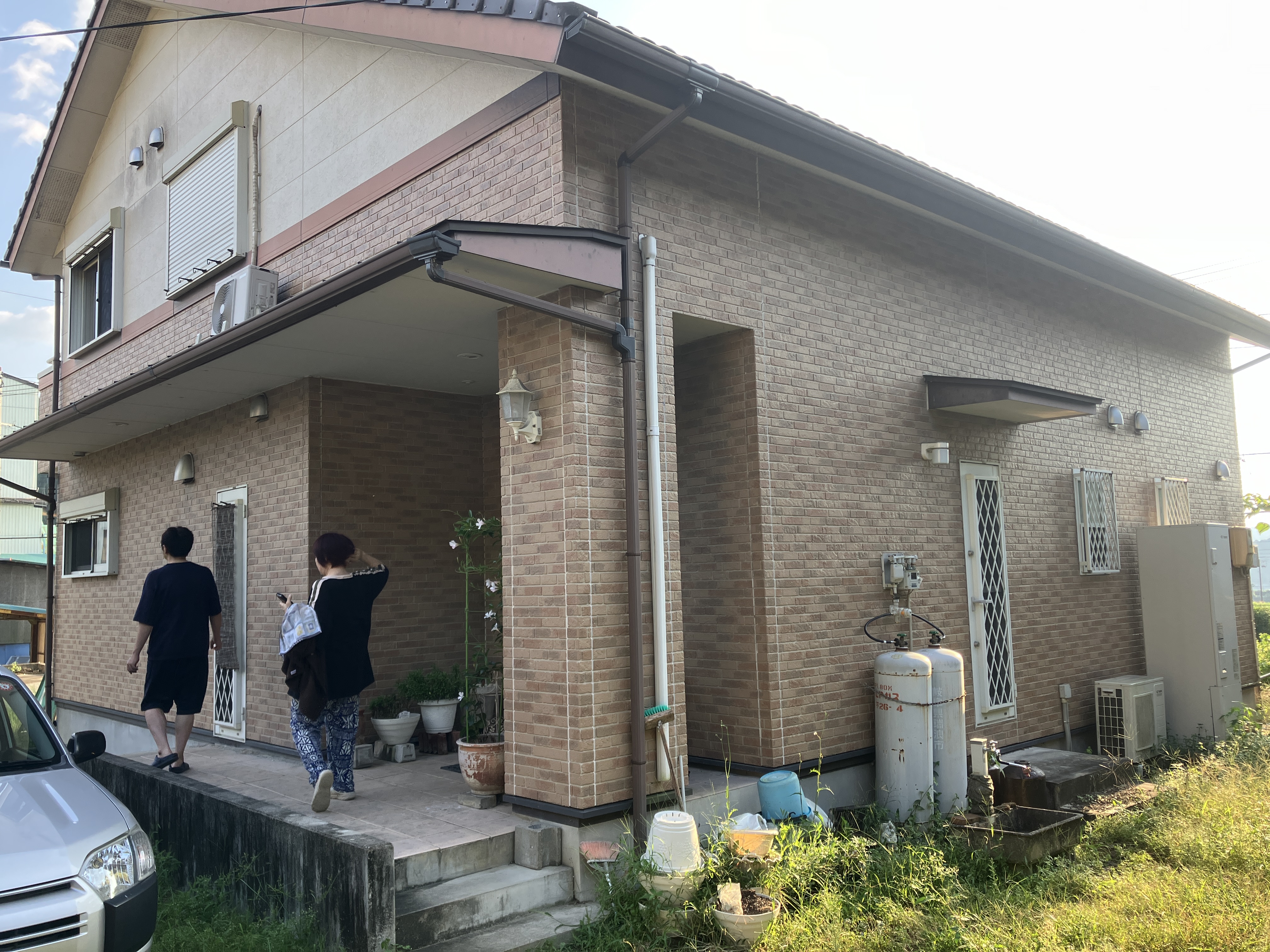 多治見市の外壁塗装、屋根塗装株式会社エスエスの施工事例Before