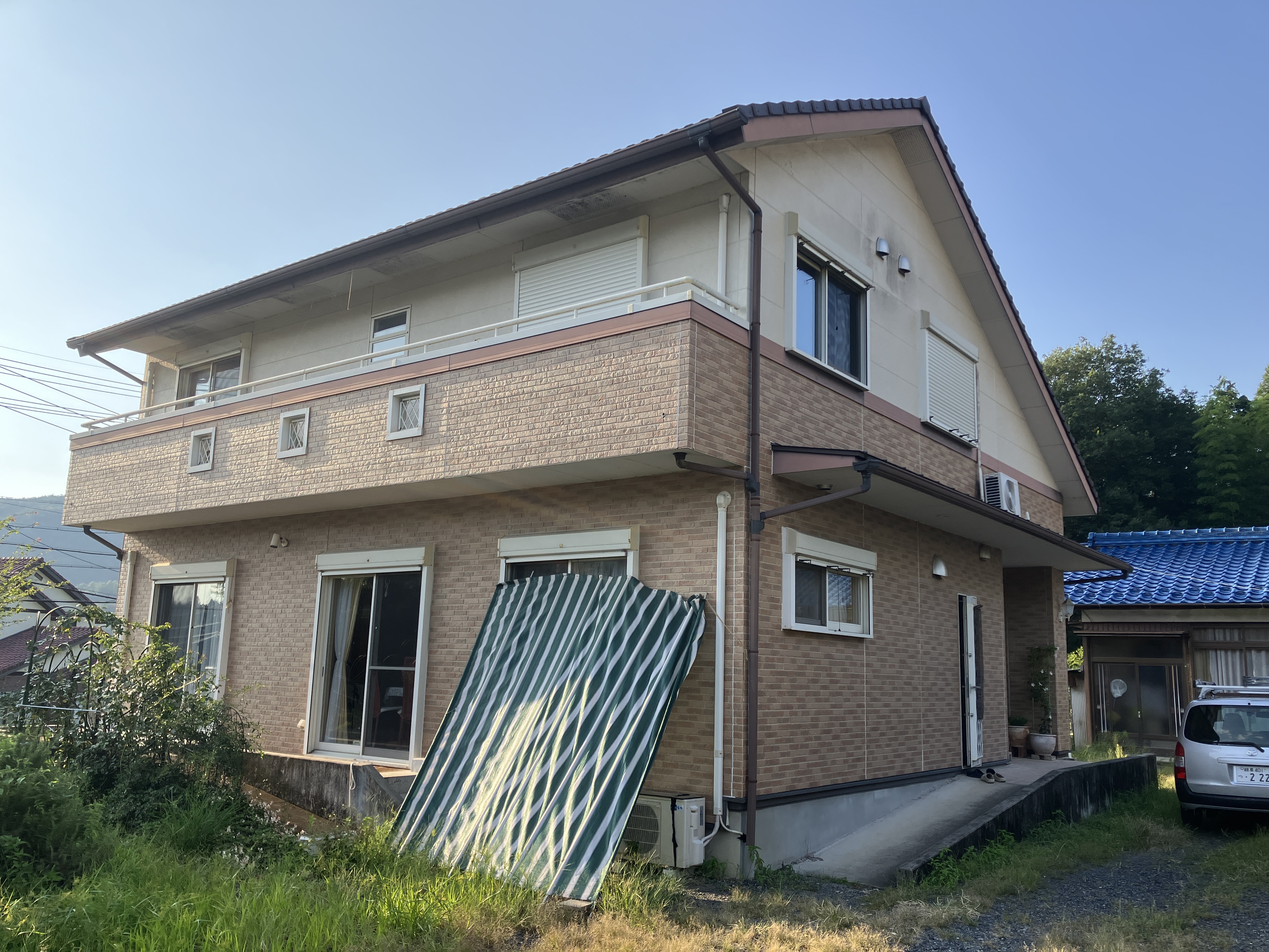 多治見市の外壁塗装、屋根塗装株式会社エスエスの施工事例Before