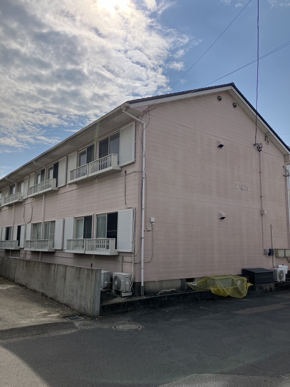 多治見市の外壁塗装、屋根塗装株式会社エスエスの施工事例Before