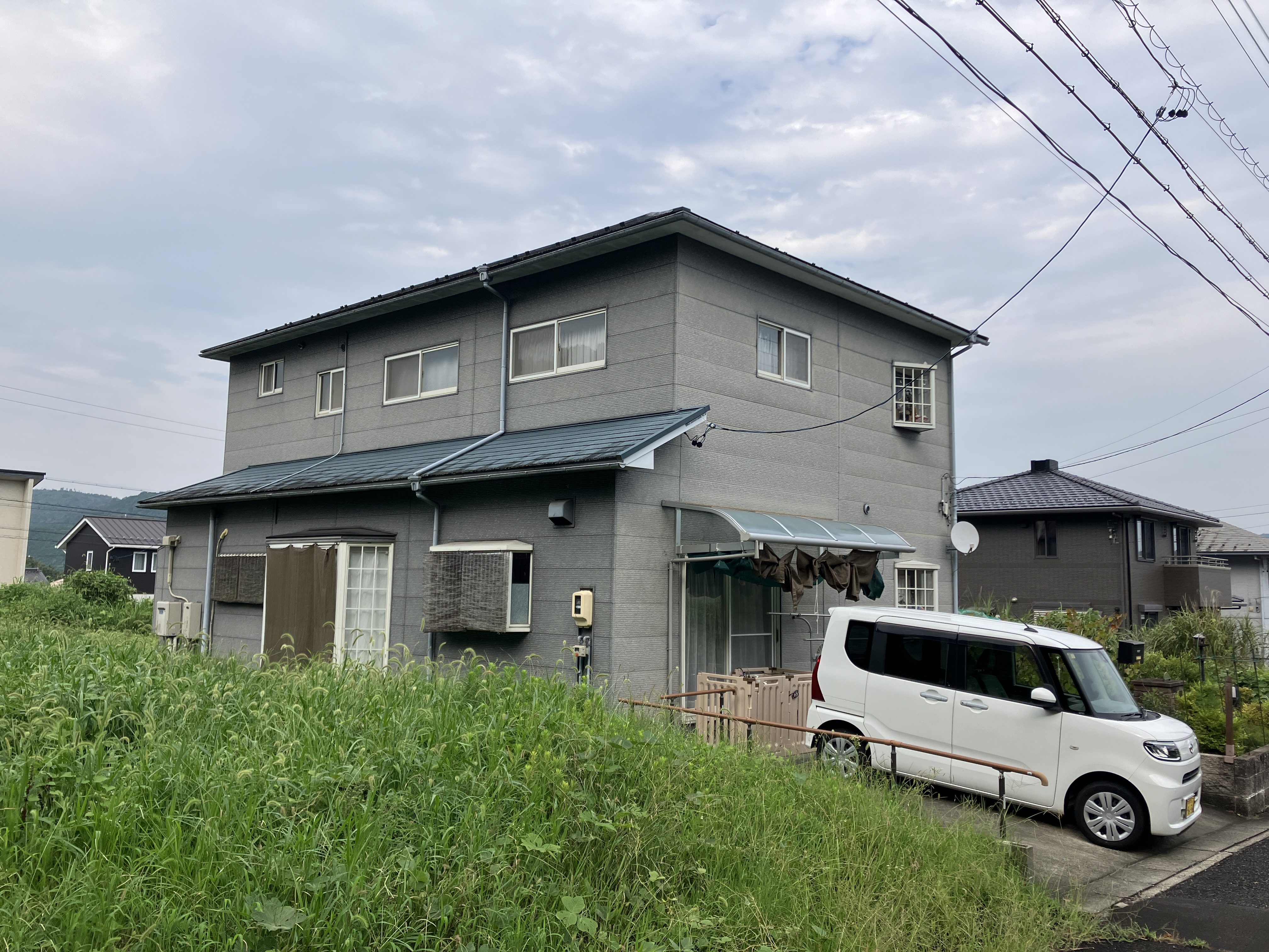 多治見市の外壁塗装、屋根塗装株式会社エスエスの施工事例Before