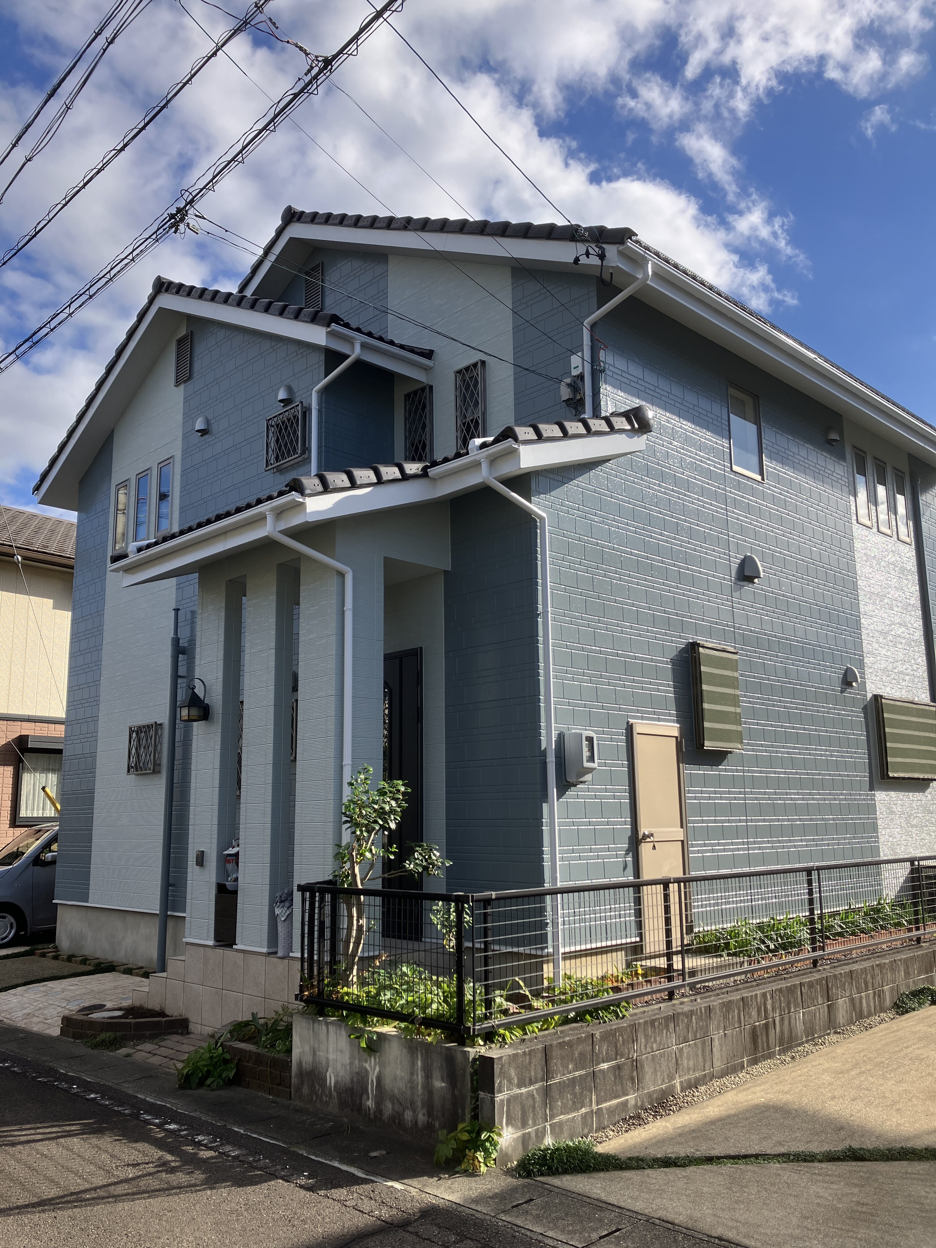 多治見市の外壁塗装、屋根塗装株式会社エスエスの施工事例After