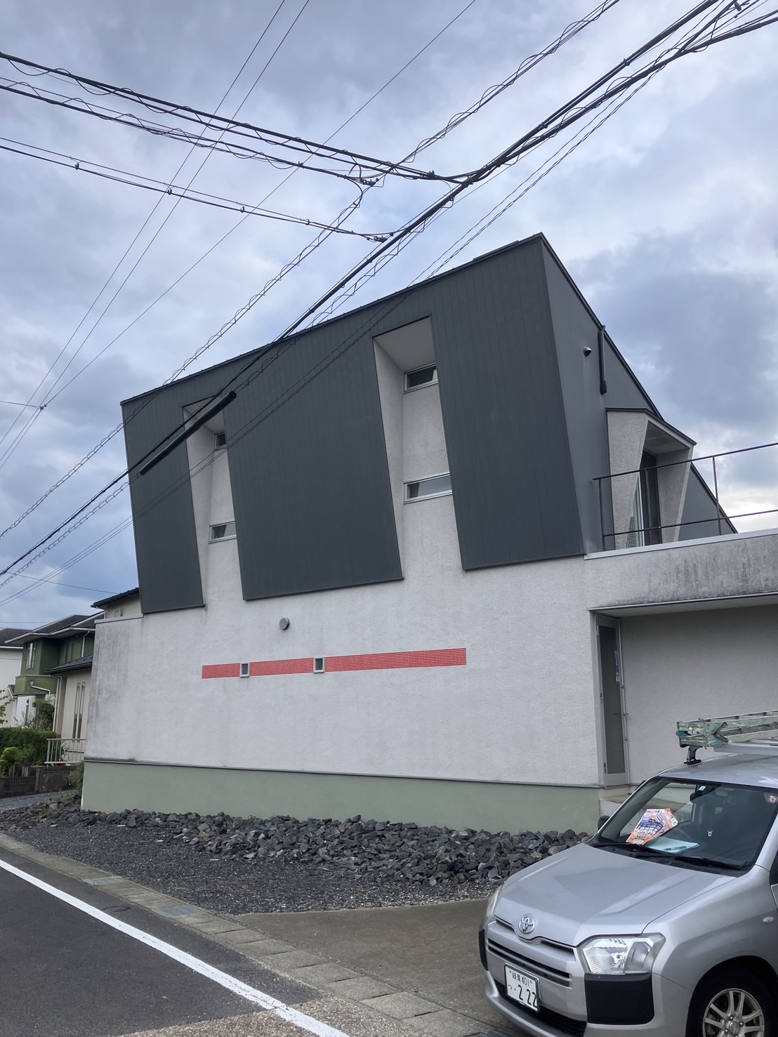 多治見市の外壁塗装、屋根塗装株式会社エスエスの施工事例作業画像