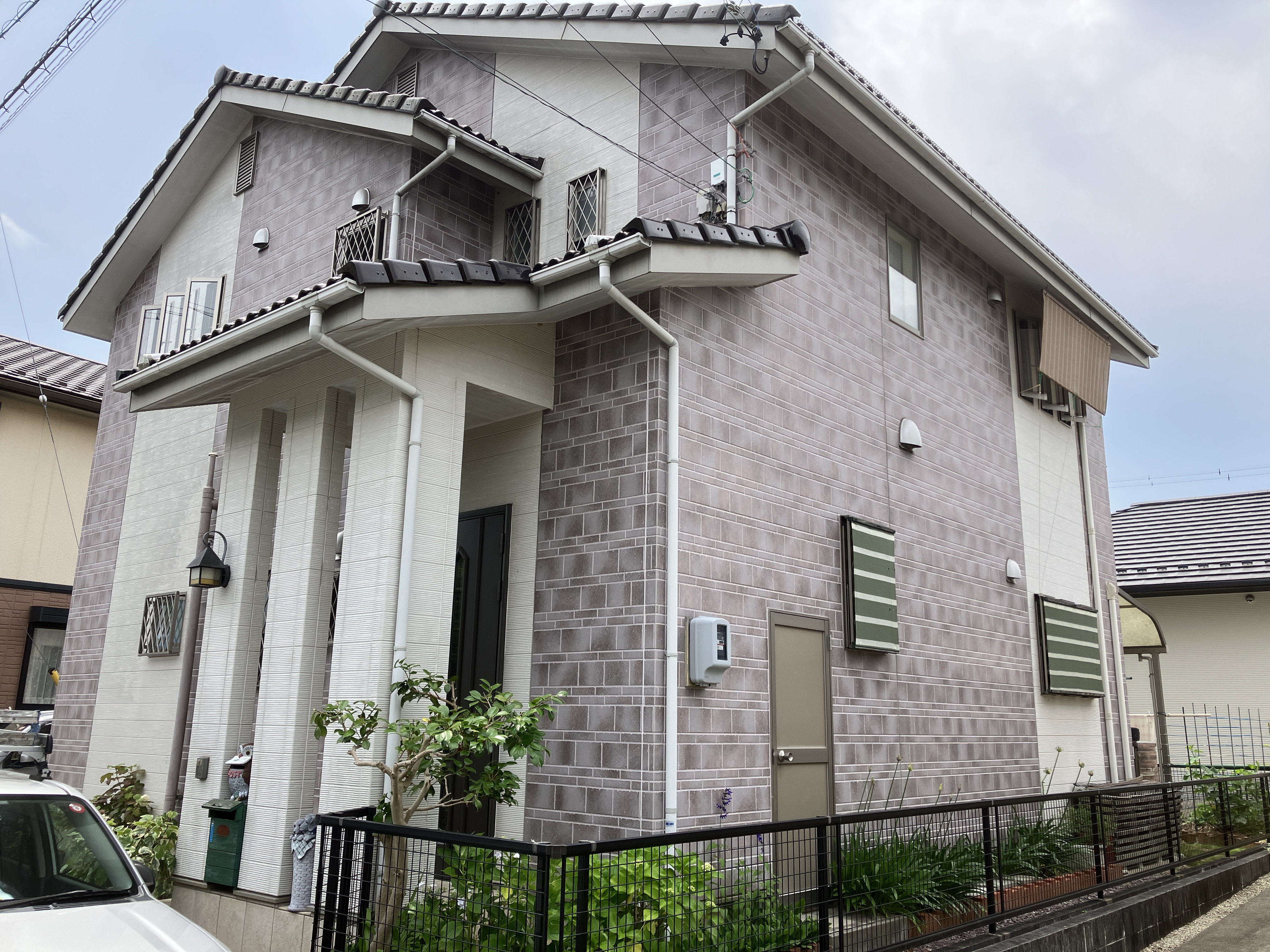 多治見市の外壁塗装、屋根塗装株式会社エスエスの施工事例Before