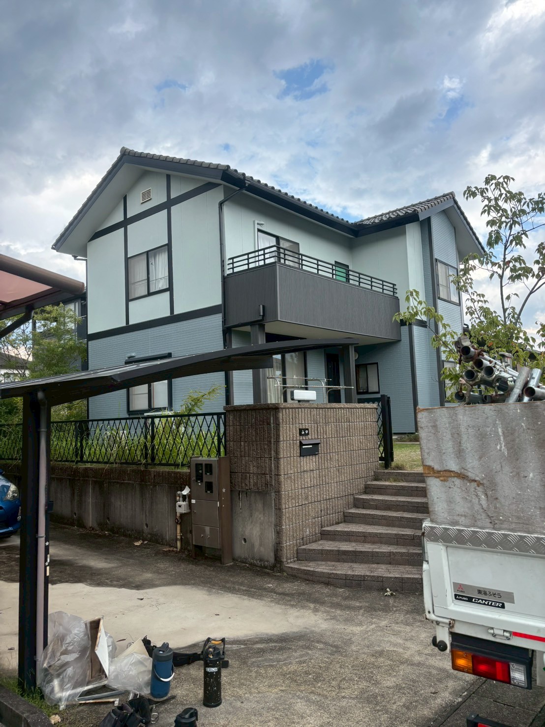多治見市の外壁塗装、屋根塗装株式会社エスエスの施工事例After