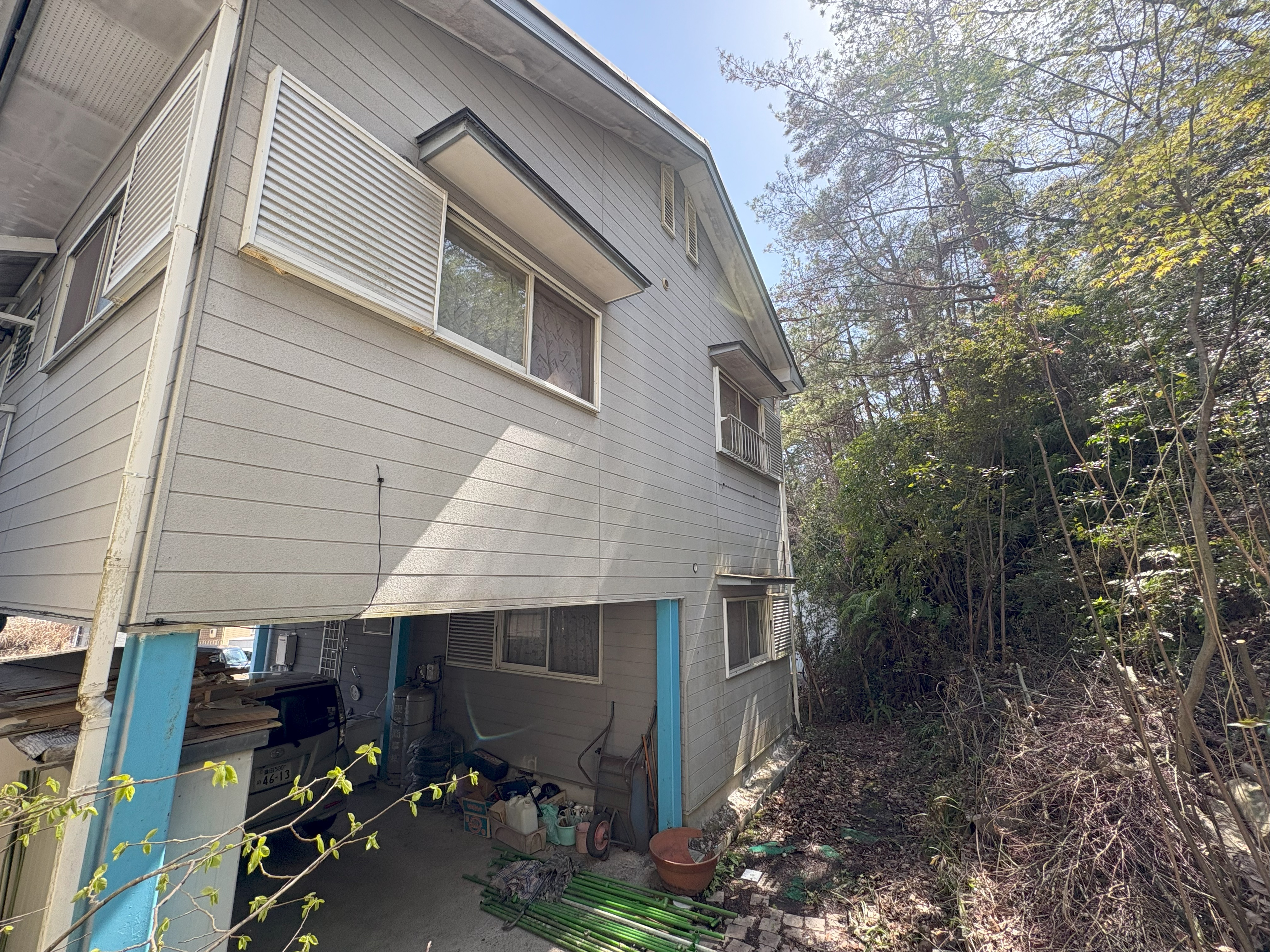 多治見市の外壁塗装、屋根塗装株式会社エスエスの施工事例Before