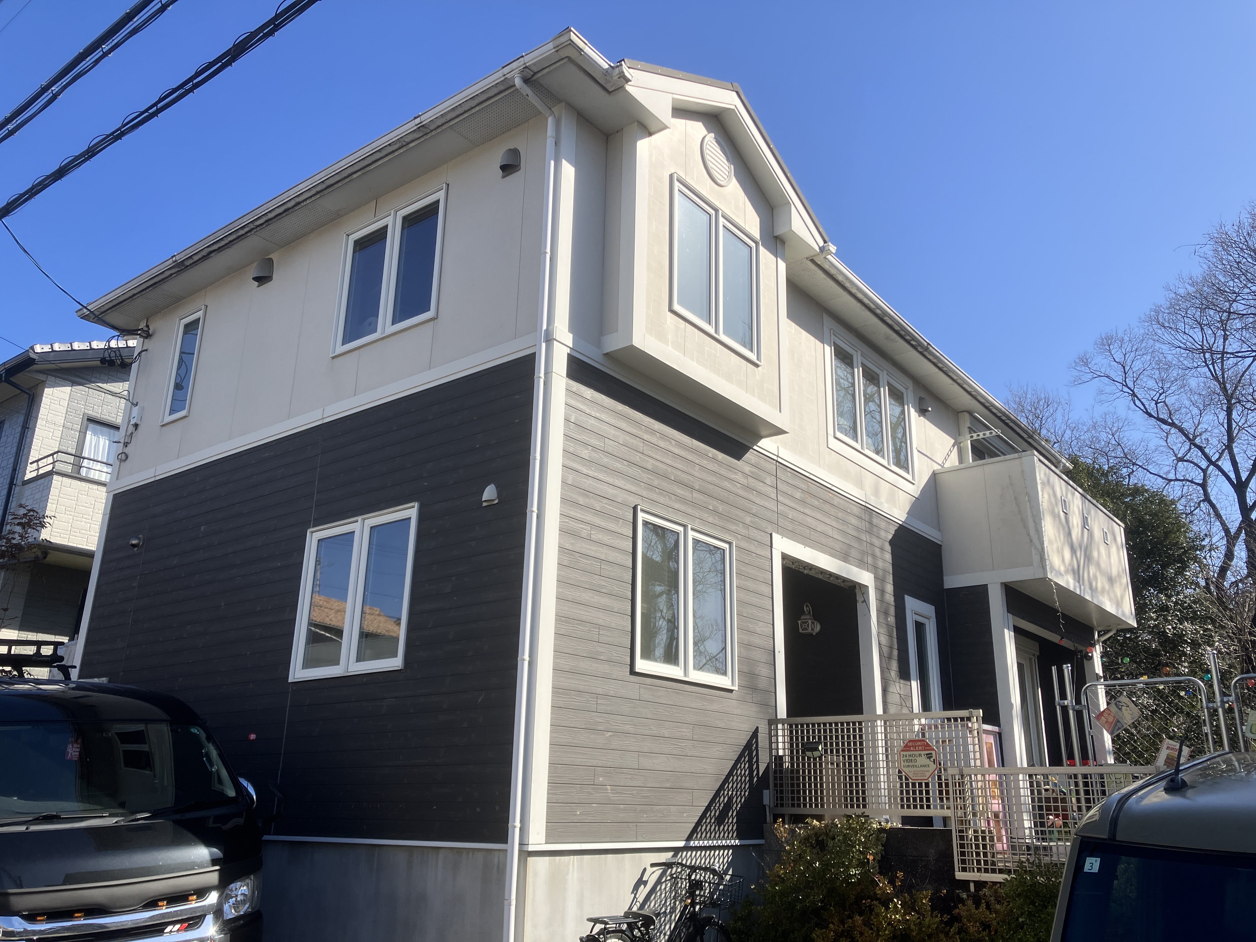 多治見市の外壁塗装、屋根塗装株式会社エスエスの施工事例Before