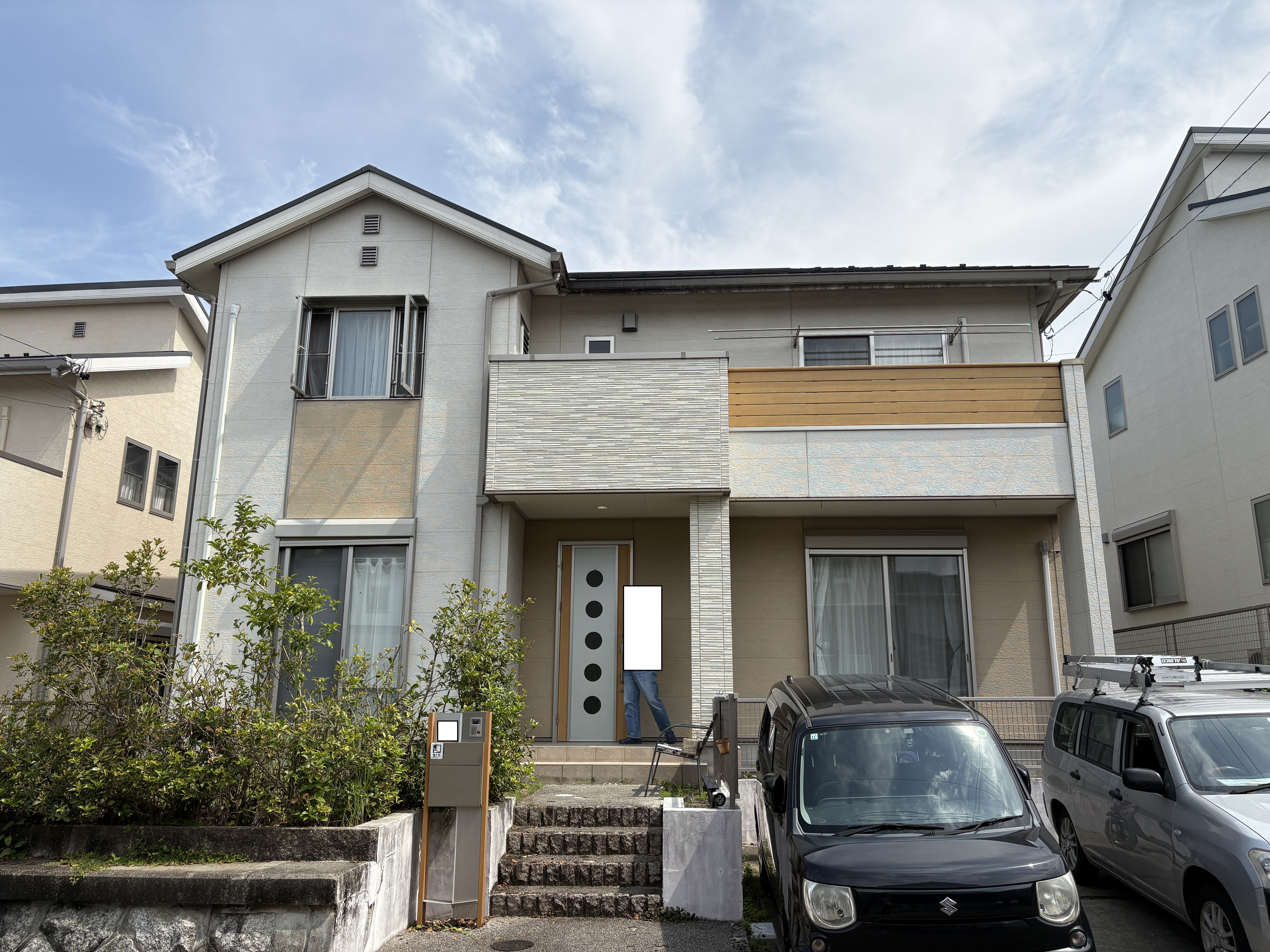 多治見市の外壁塗装、屋根塗装株式会社エスエスの施工事例Before